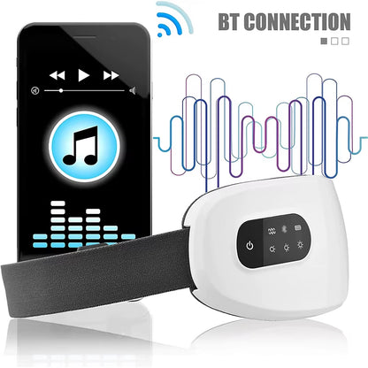 Revolutionary 4D Eye Massager with Smart Airbag Vibration, Hot Compress, and Bluetooth - Your Ultimate Solution for Eye Fatigue and Wrinkles